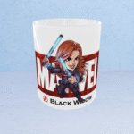 Marvel Black Widow Chibi Mug – 325ml Ceramic Coffee Cup Avengers Design