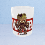 Marvel Groot Chibi Mug – Cute Baby Groot Coffee Cup 325ml Ceramic