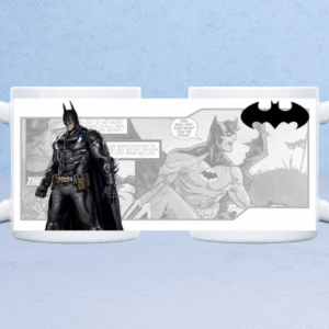 Full Wrap Batman Mug Design – Gotham Comic Print Coffee Cup