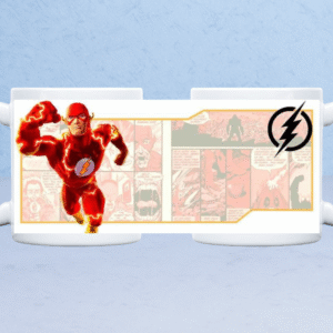 Full Wrap Flash Mug Design – Comic Print Coffee Cup